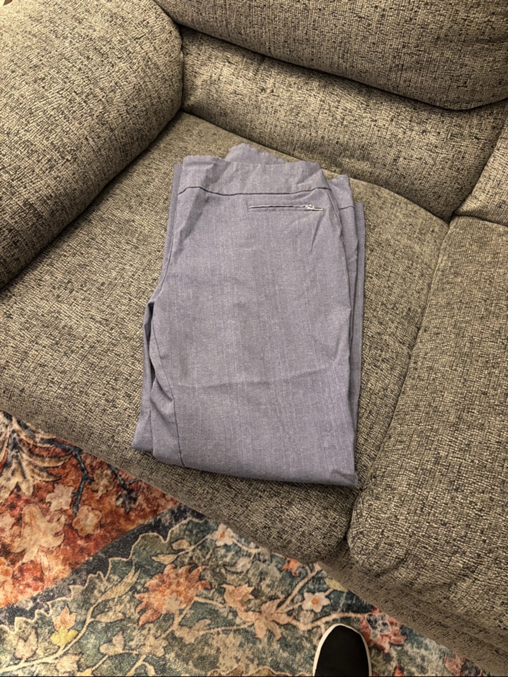Soho Women's Slim Dress Trousers in Light Blue